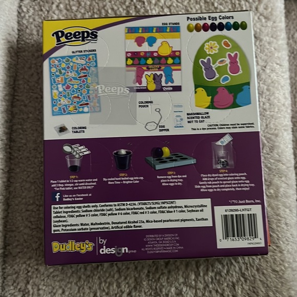 NWT 2pc Peep & Spider-Man Egg Decorating Set - Picture 3 of 5